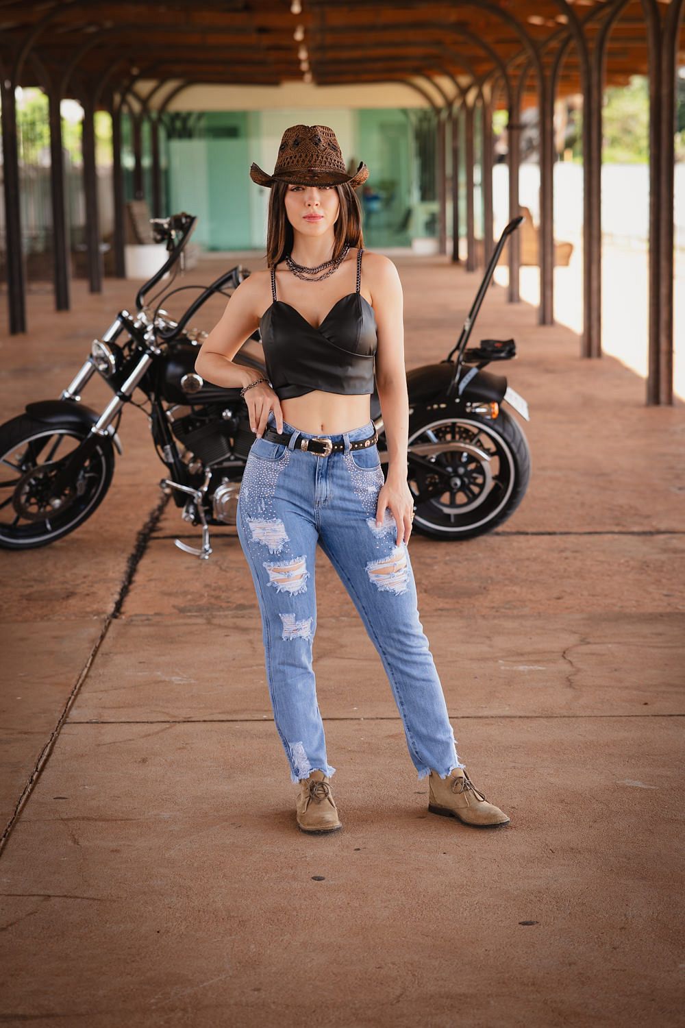 CALÇA JEANS DESTROID STAR