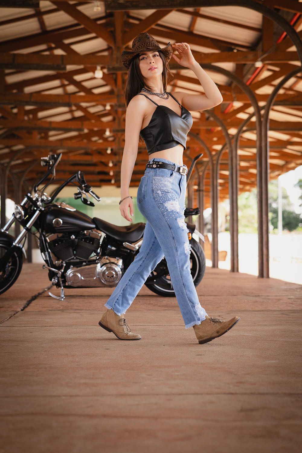 CALÇA JEANS DESTROID STAR