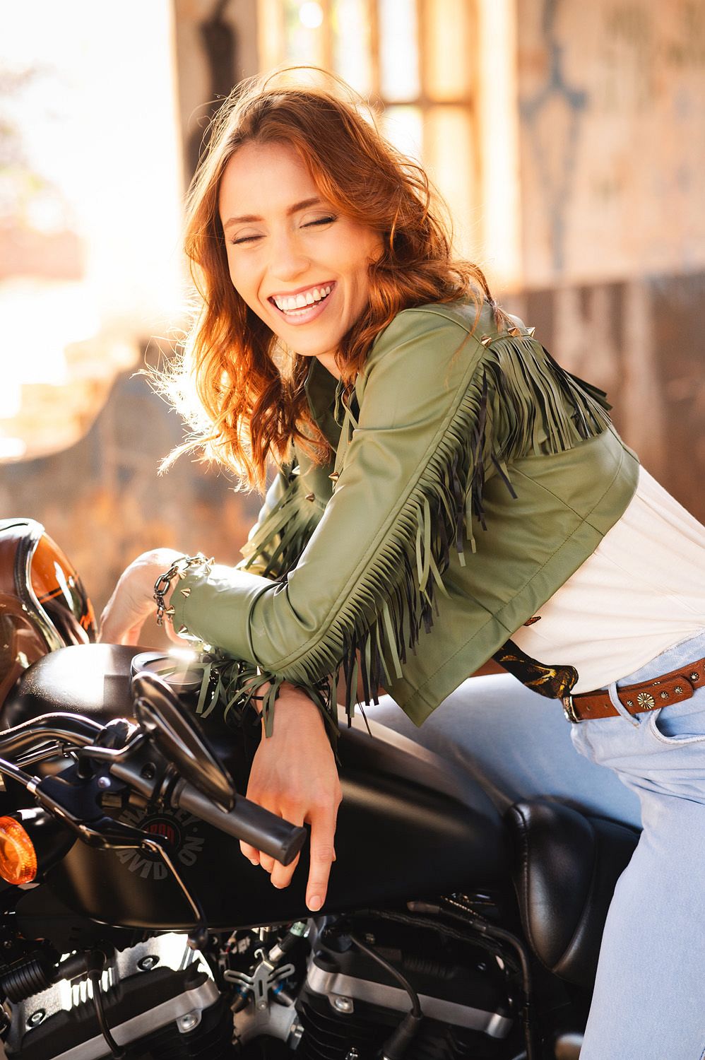 JAQUETA WESTERN FRANJAS