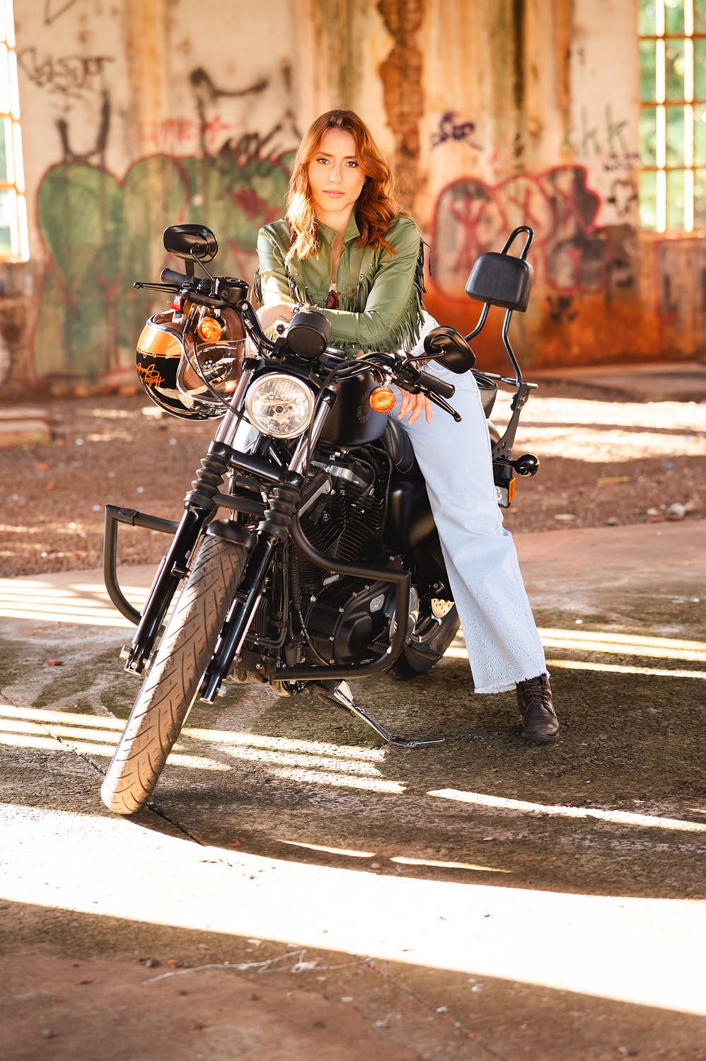 JAQUETA WESTERN FRANJAS