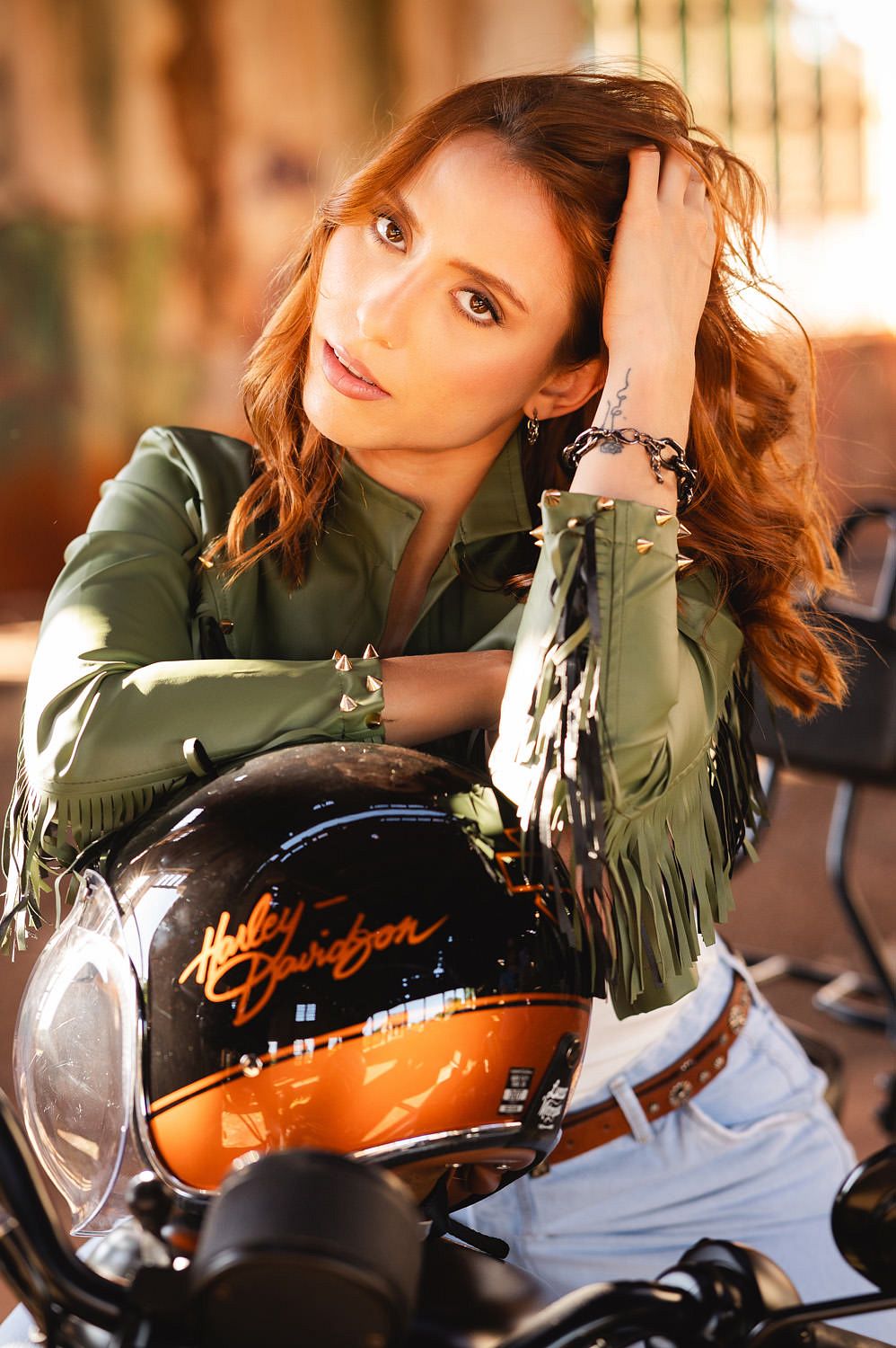 JAQUETA WESTERN FRANJAS