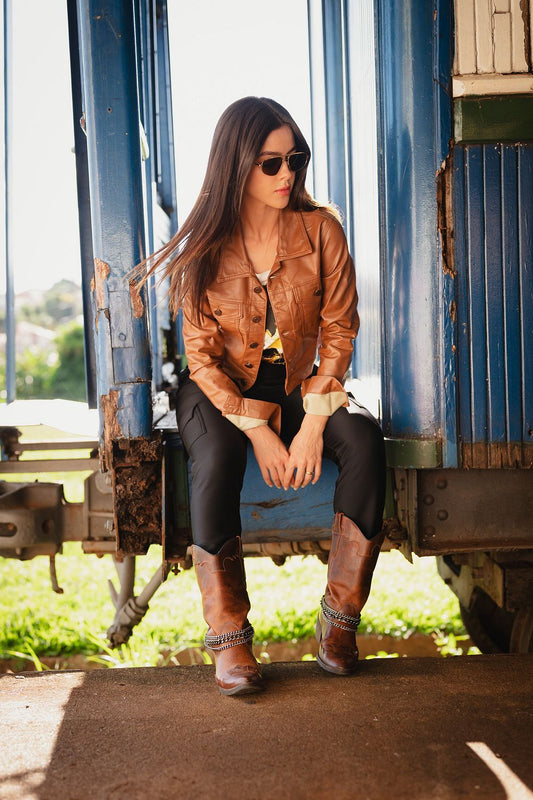 JAQUETA TRADICIONAL CAMEL