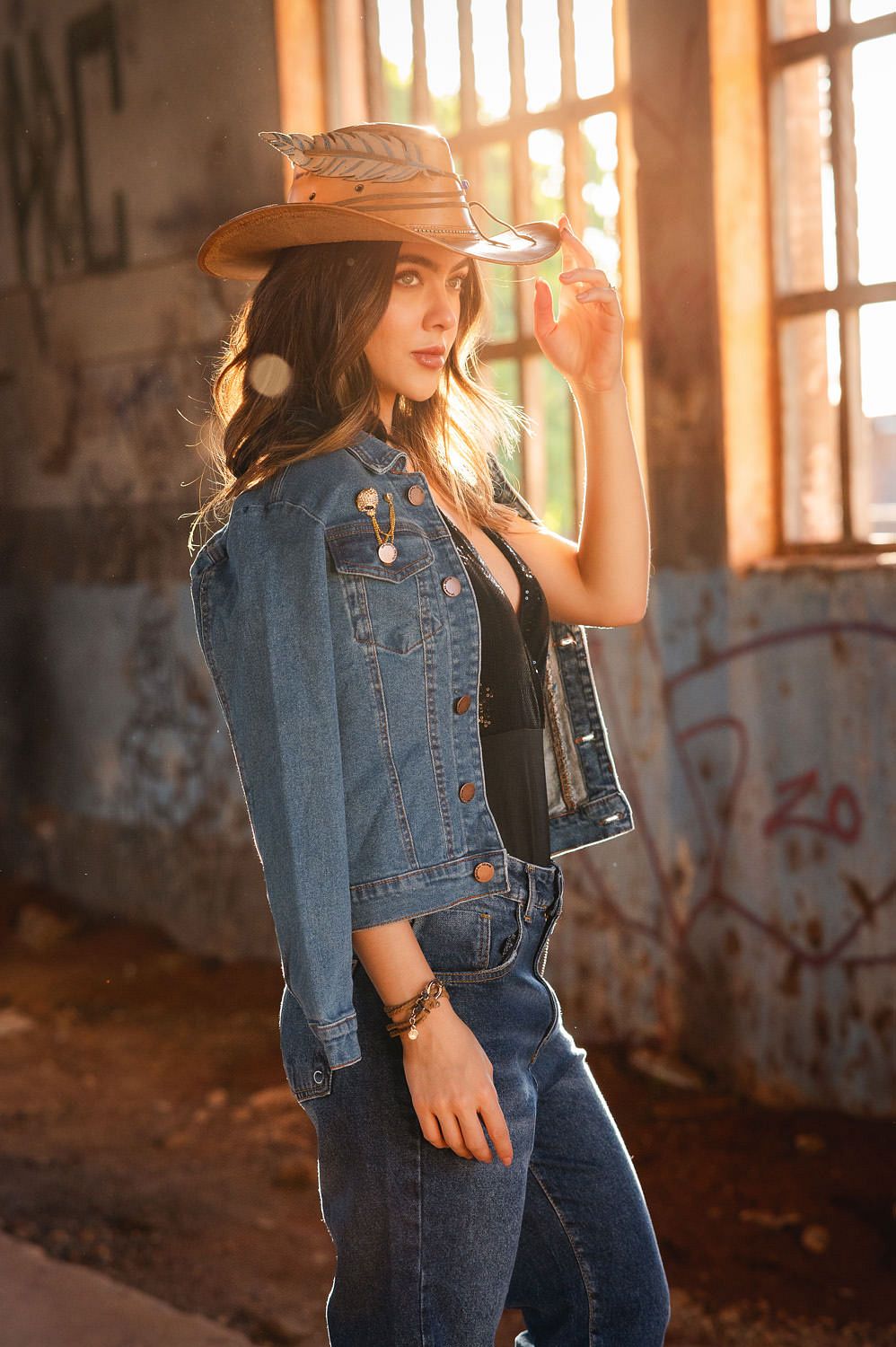 JAQUETA JEANS GOLD
