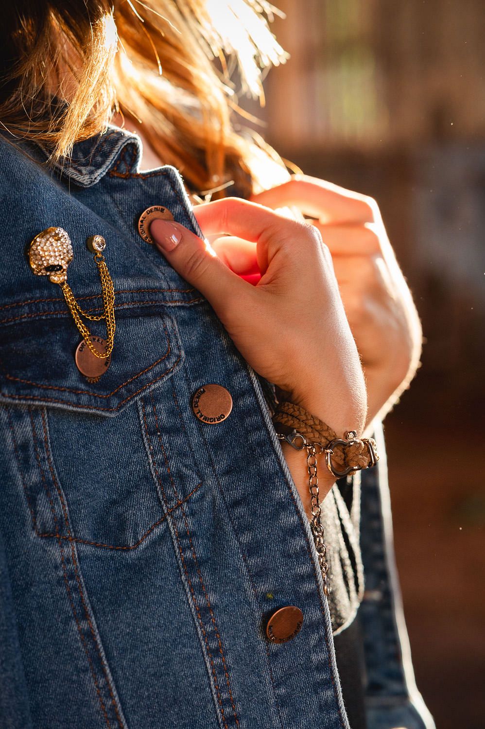 JAQUETA JEANS GOLD