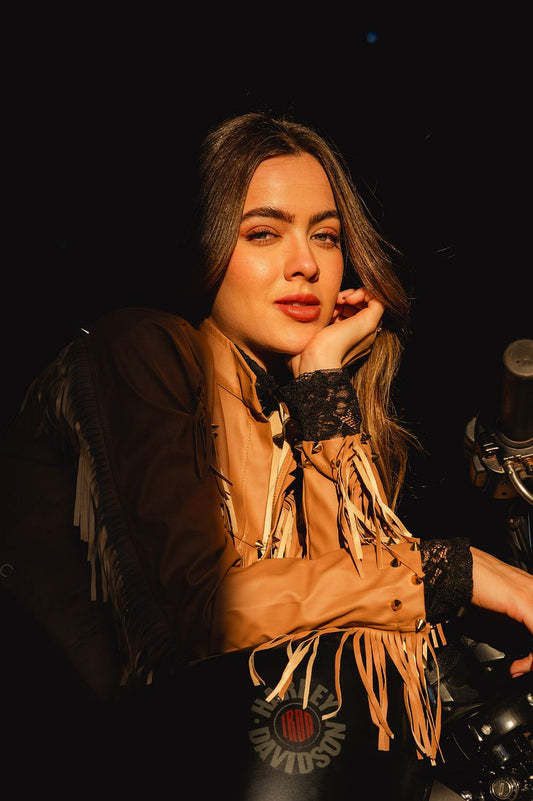 JAQUETA WESTERN FRANJAS