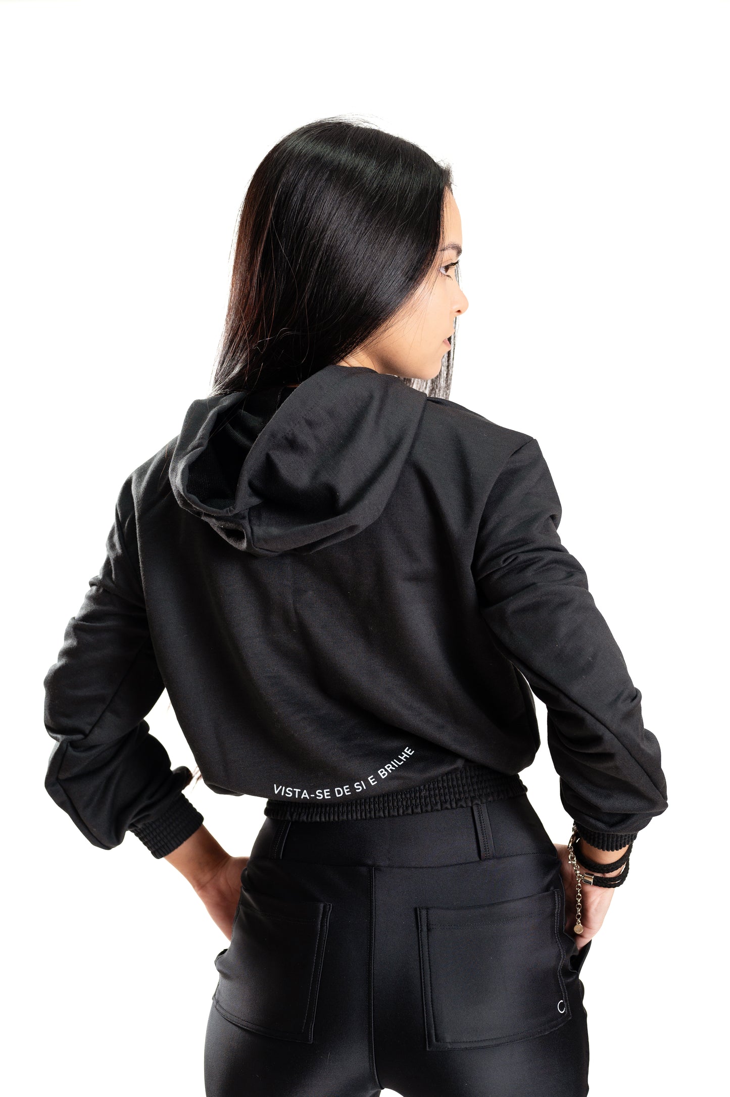 MOLETINHO CROPPED CAPUZ