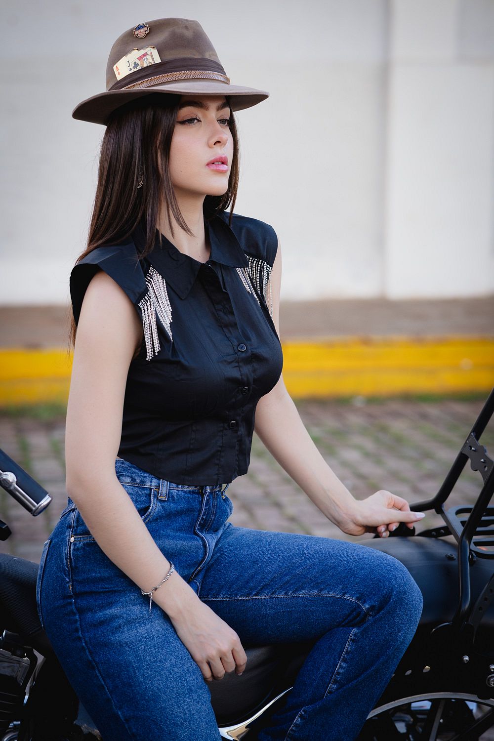 CAMISETE  STRASS