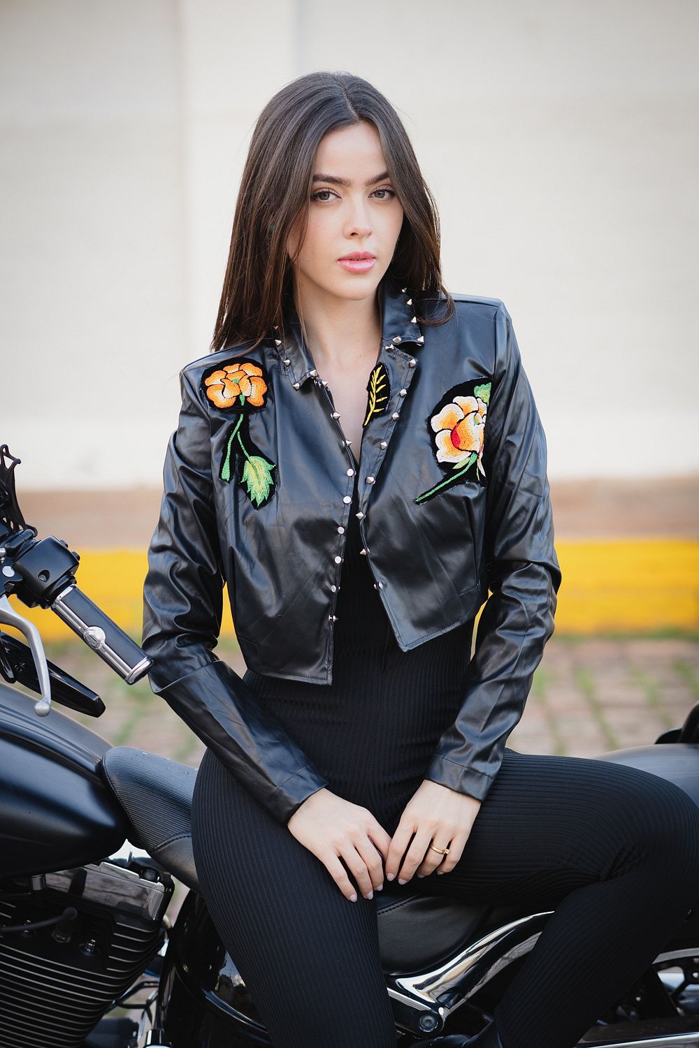 Jaqueta Cropped Boho