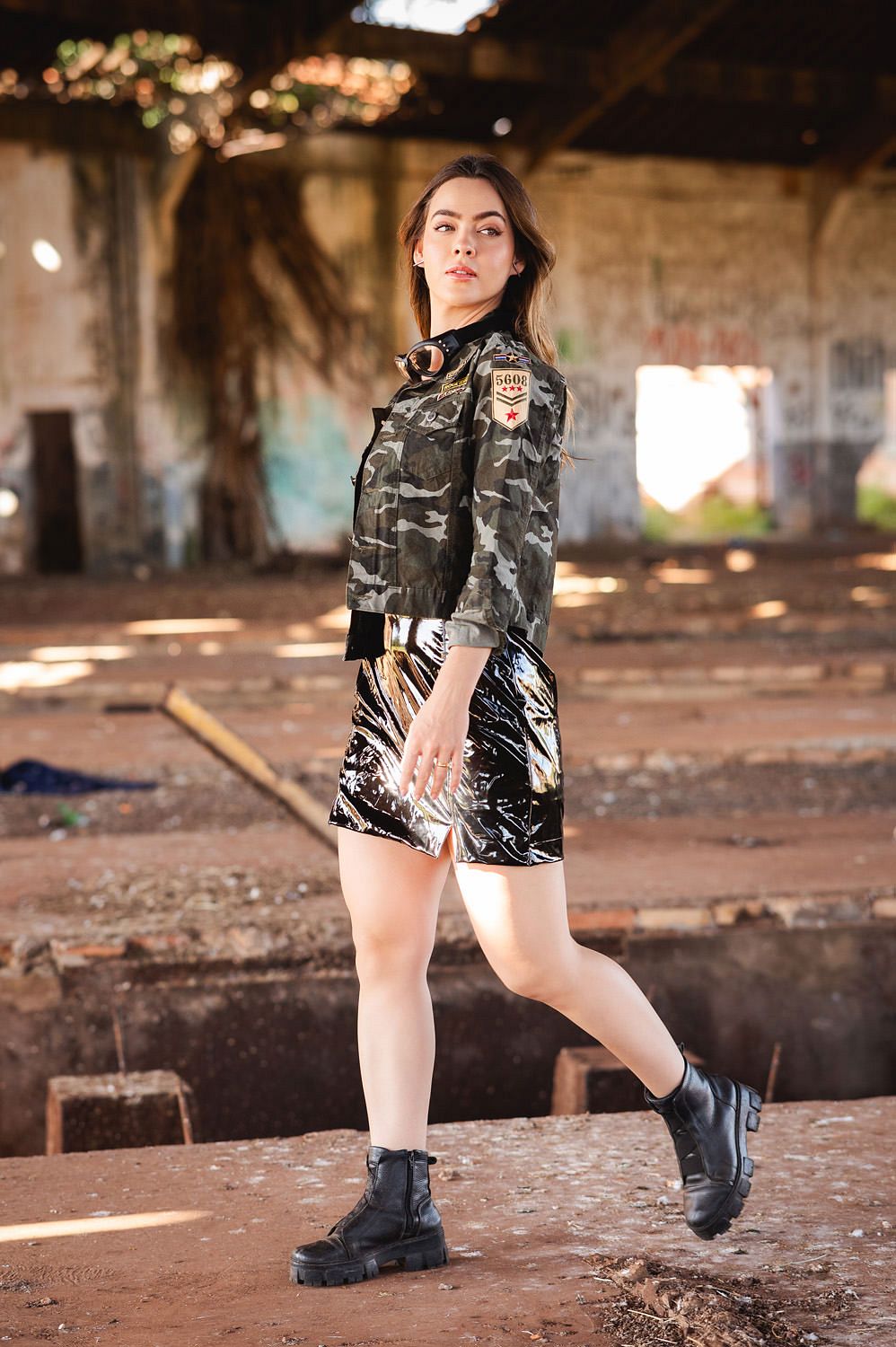 Short Saia Vinil