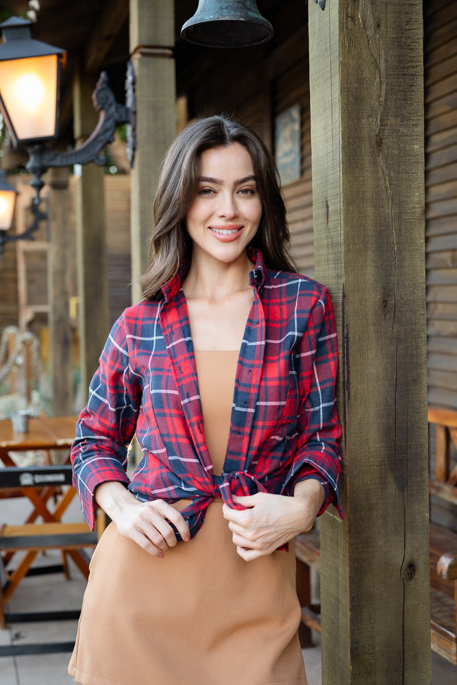 Camisa de Flanela Xadrez