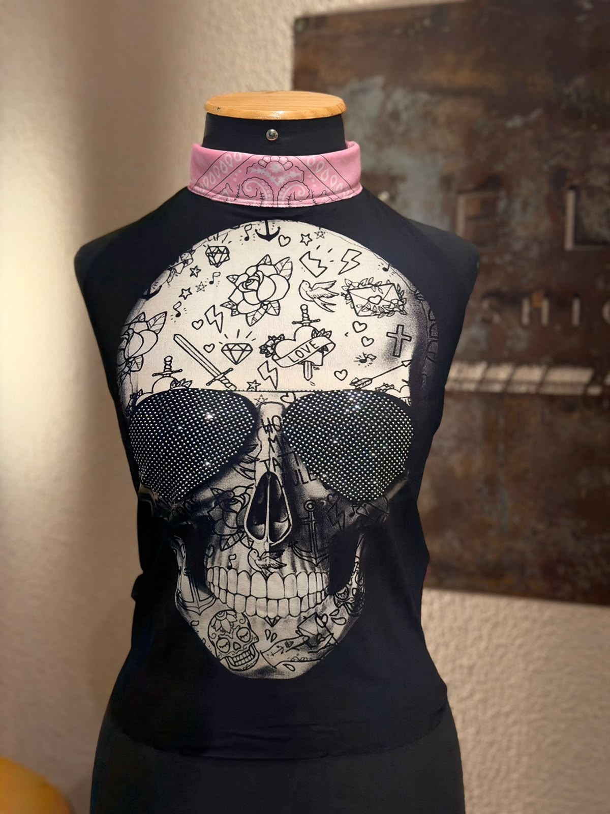 Frente Única Skull — Black