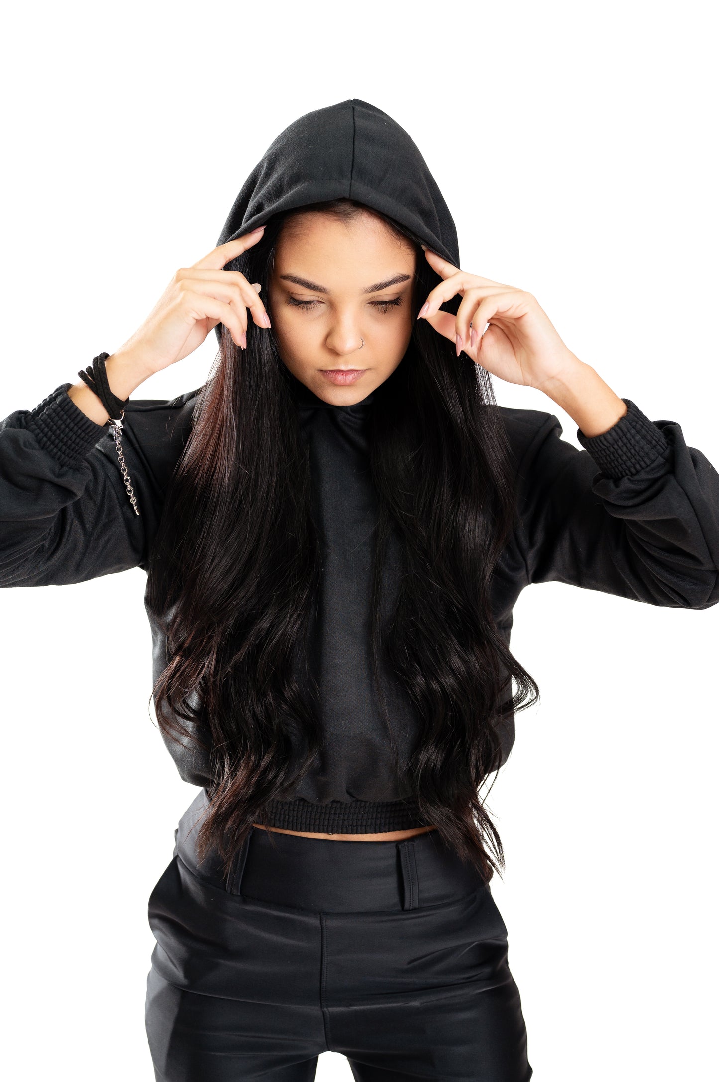 MOLETINHO CROPPED CAPUZ